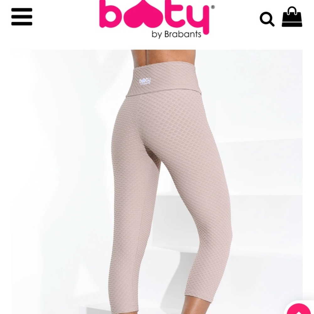 Booty by Brabants Cropped Dulce de Leche Leggings